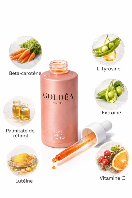 Gouttes autobronzantes à boire